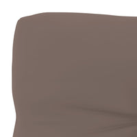 Thumbnail for Palettenkissen Taupe 70x40x10 cm Stoff