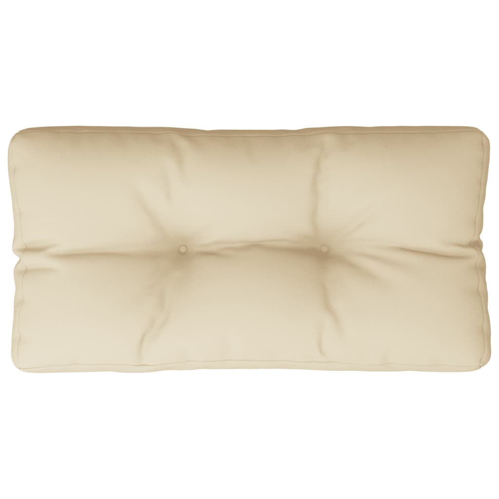 Palettensofa-Kissen Beige 80x40x10 cm