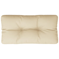 Thumbnail for Palettensofa-Kissen Beige 80x40x10 cm