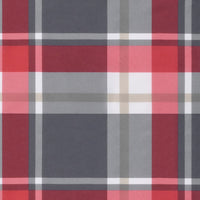 Thumbnail for Palettenkissen Rot Karomuster 80x40x10 cm Stoff