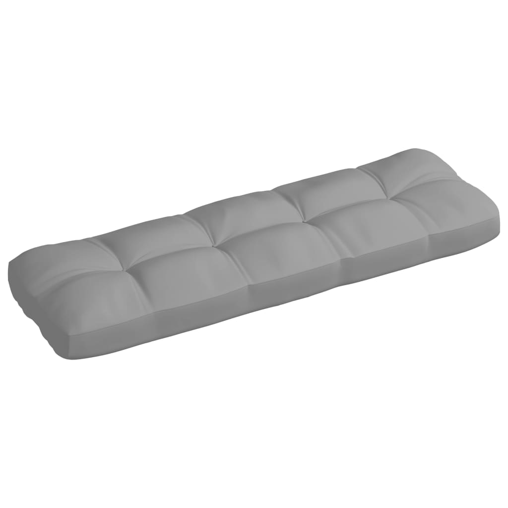 Palettensofa-Kissen Grau 120x40x10 cm