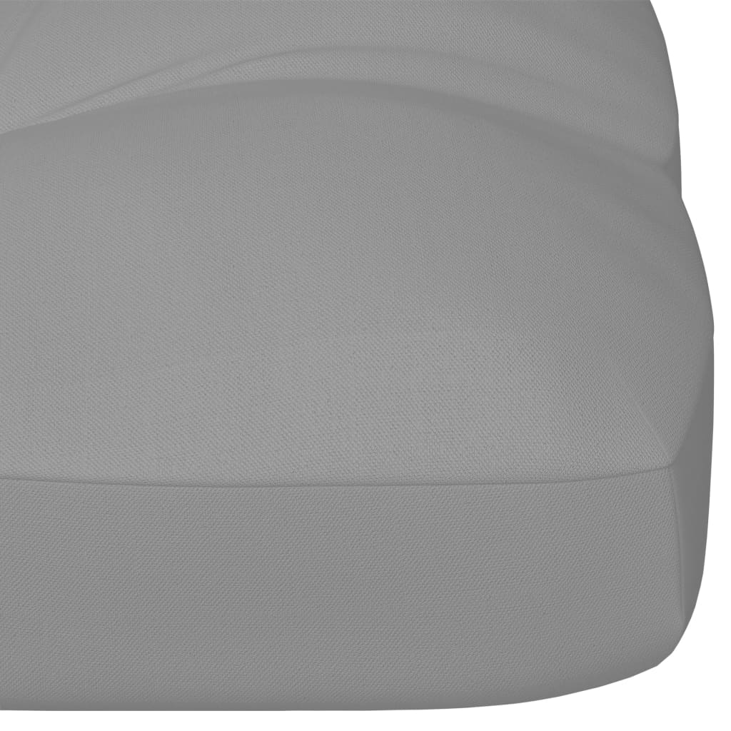 Palettensofa-Kissen Grau 120x40x10 cm