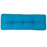Thumbnail for Palettenkissen Blau 120x40x12 cm Stoff