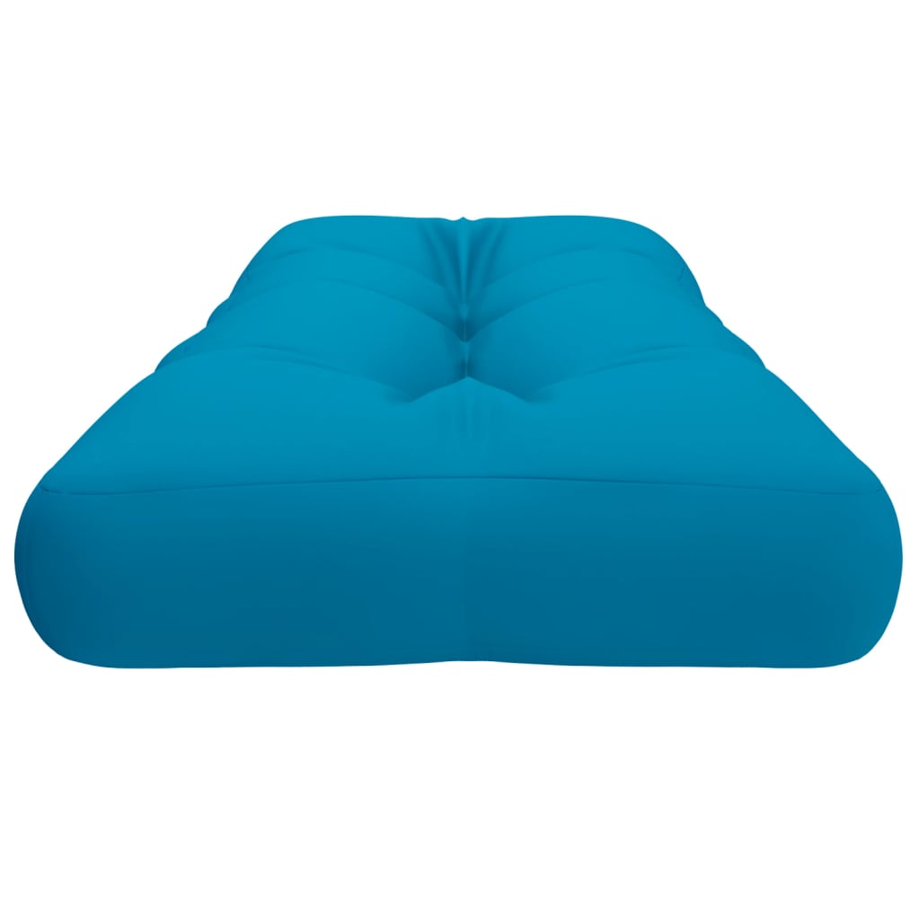 Palettenkissen Blau 120x40x12 cm Stoff