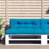 Thumbnail for Palettenkissen Blau 120x40x12 cm Stoff