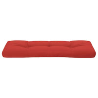 Thumbnail for Palettenkissen Rot 120x40x12 cm Stoff