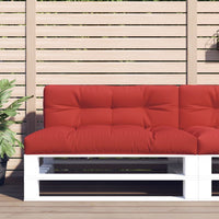 Thumbnail for Palettenkissen Rot 120x40x12 cm Stoff