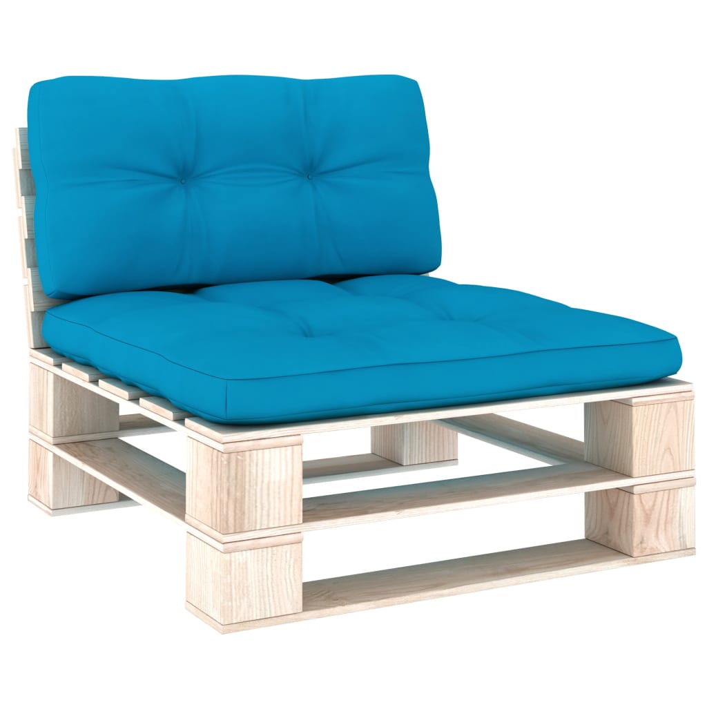 Palettensofa-Kissen 2 Stk. Blau