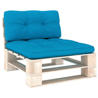 Thumbnail for Palettensofa-Kissen 2 Stk. Blau