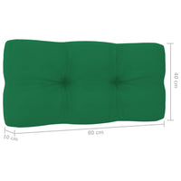 Thumbnail for Palettensofa-Kissen 2 Stk. Grün