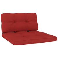 Thumbnail for Palettensofa-Kissen 2 Stk. Rot