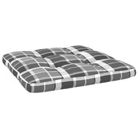 Thumbnail for Palettensofa-Kissen 2 Stk. Grau Karomuster
