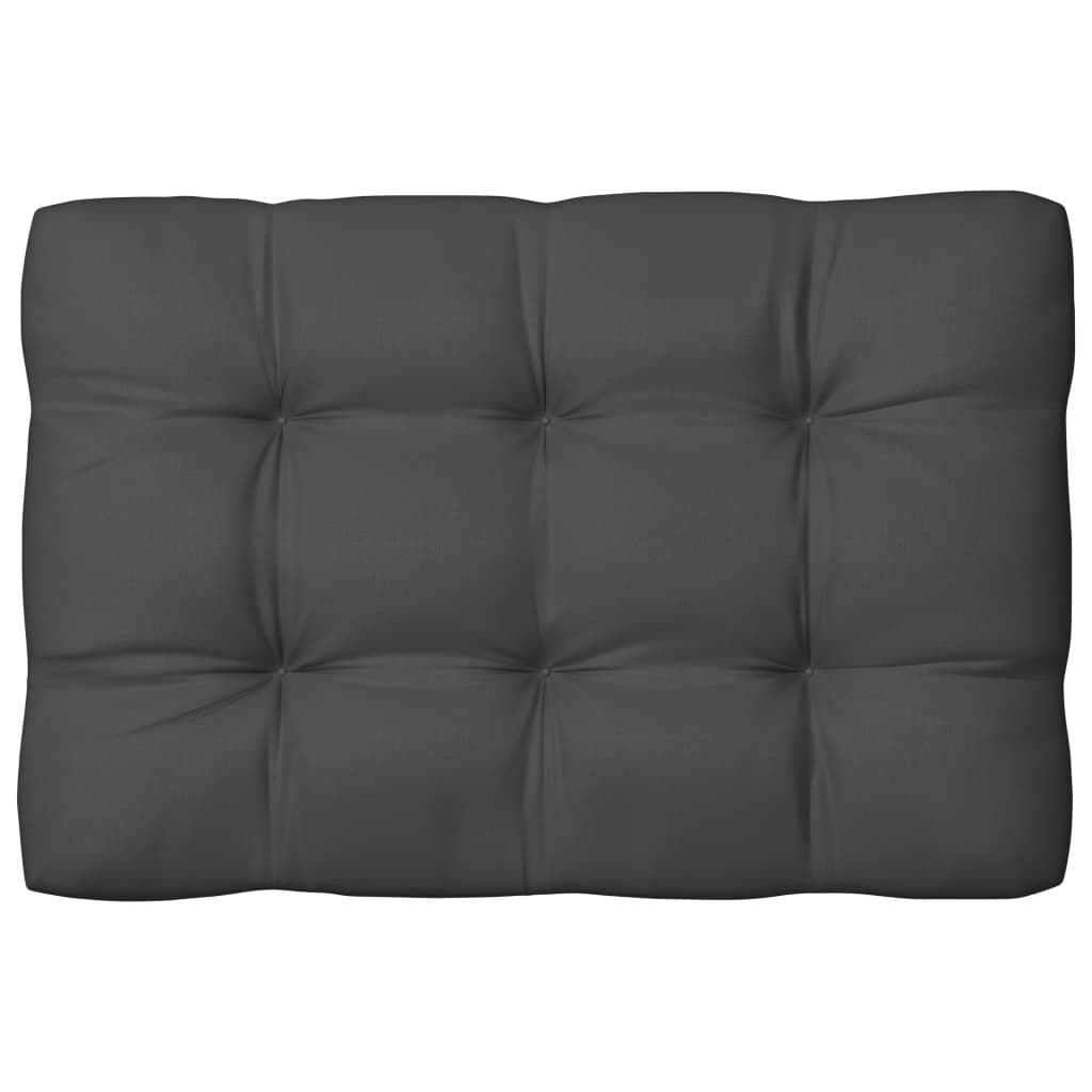 Palettensofa-Auflagen 2 Stk. Anthrazit