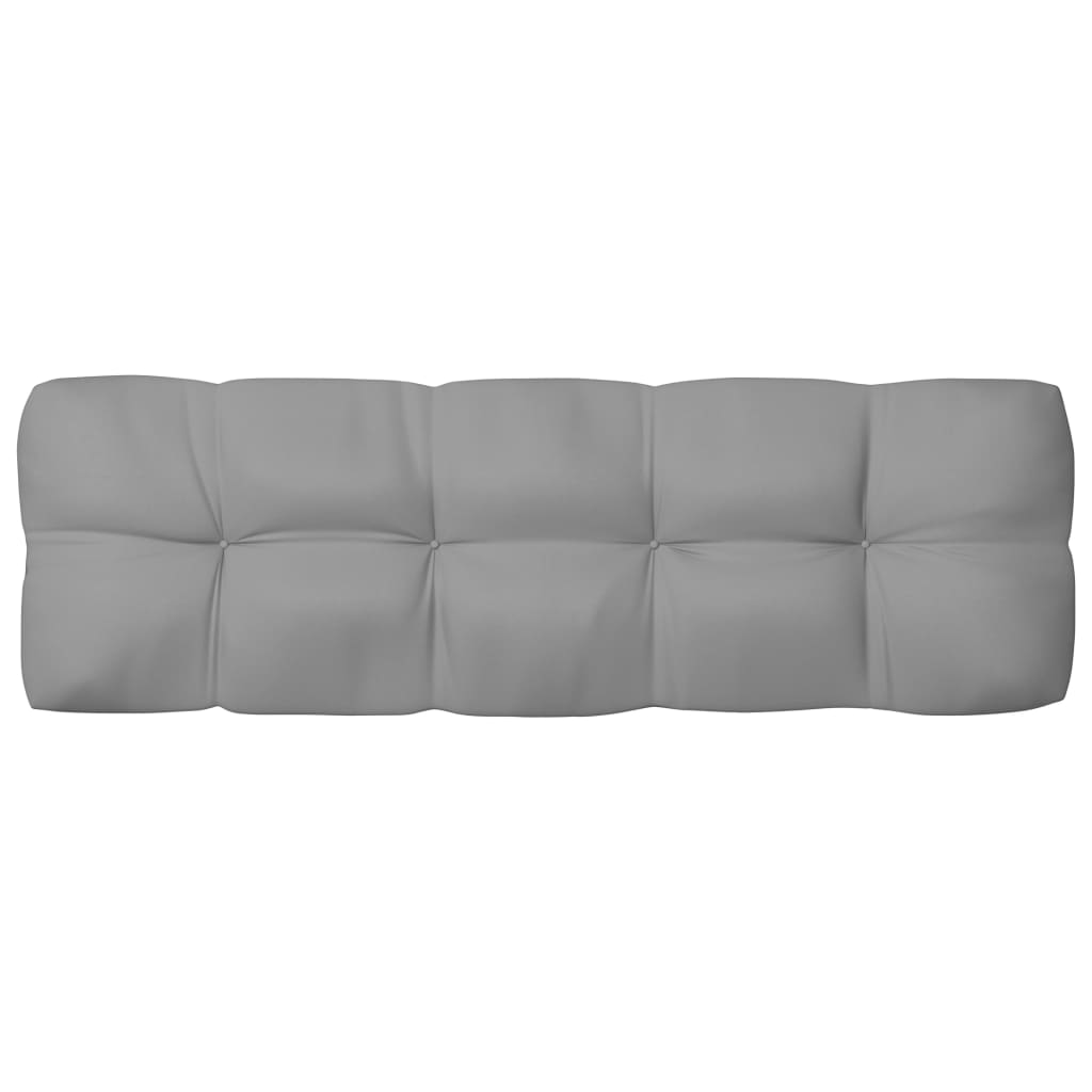 Palettensofa-Kissen 2 Stk. Grau