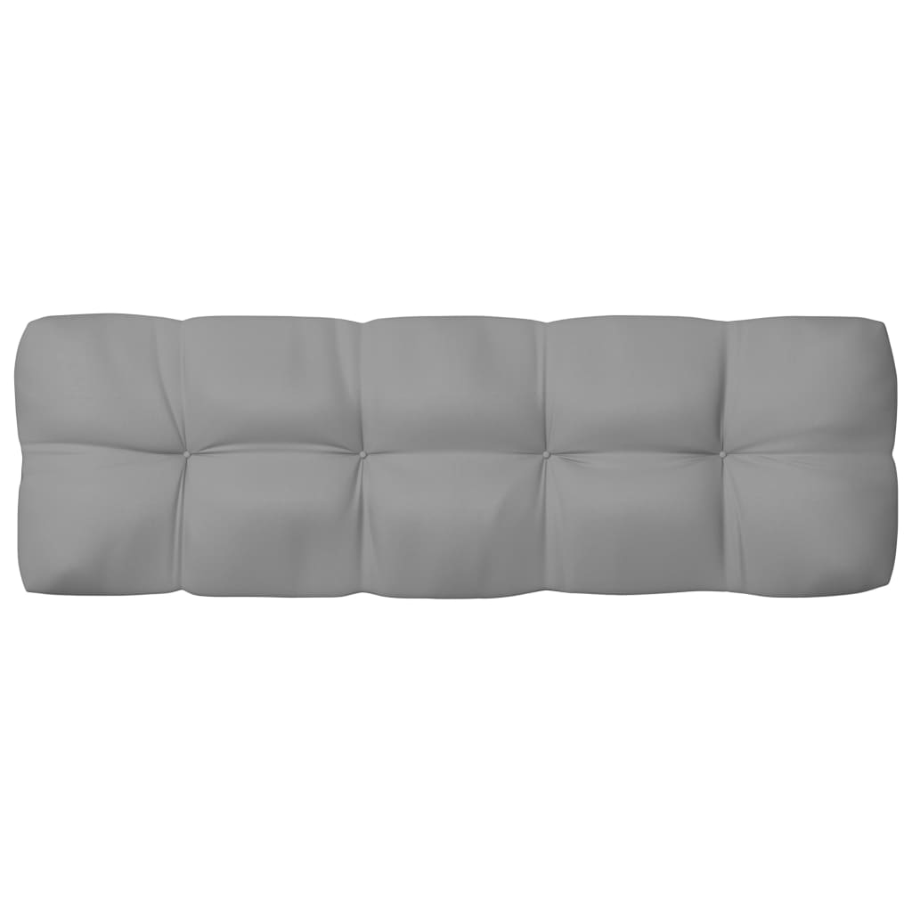 Palettensofa-Auflagen 3 Stk. Grau