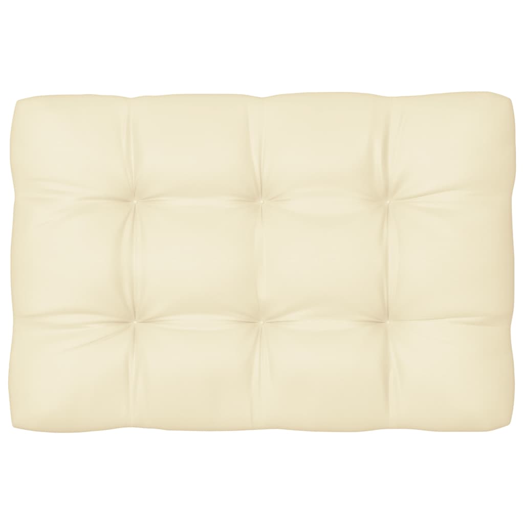 Palettensofa-Auflagen 3 Stk. Creme