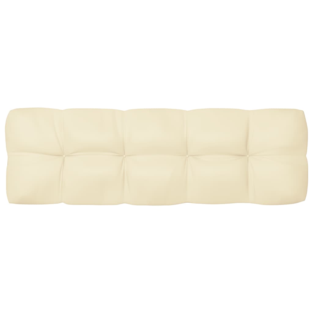 Palettensofa-Auflagen 3 Stk. Creme