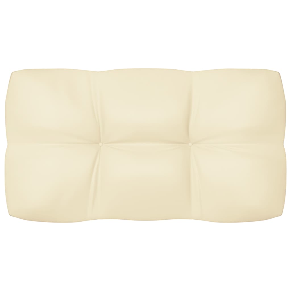 Palettensofa-Auflagen 3 Stk. Creme