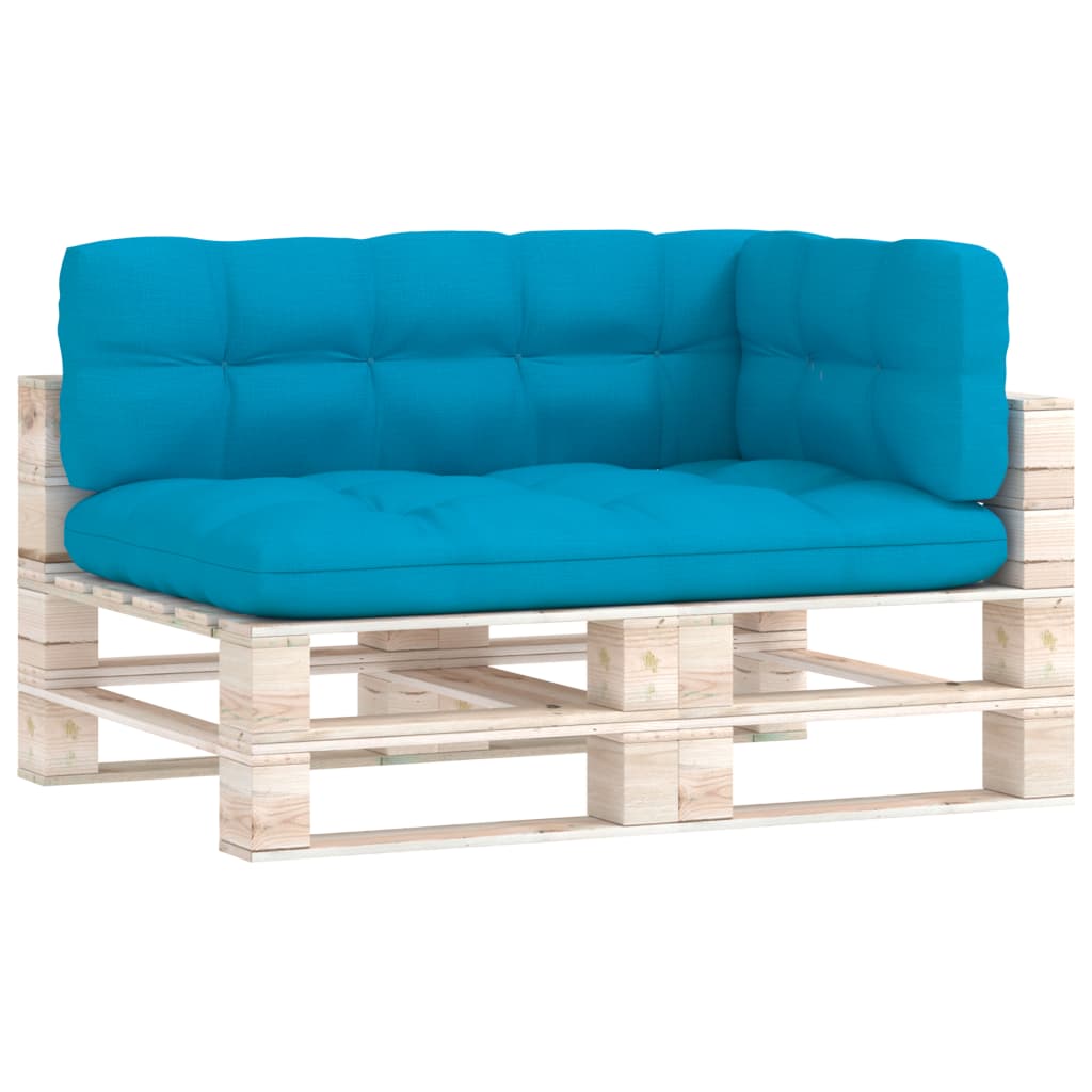Palettensofa-Auflagen 3 Stk. Blau