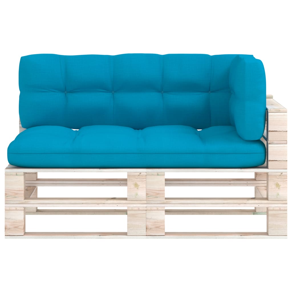 Palettensofa-Auflagen 3 Stk. Blau
