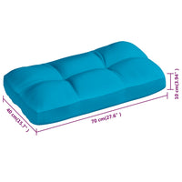 Thumbnail for Palettensofa-Auflagen 3 Stk. Blau