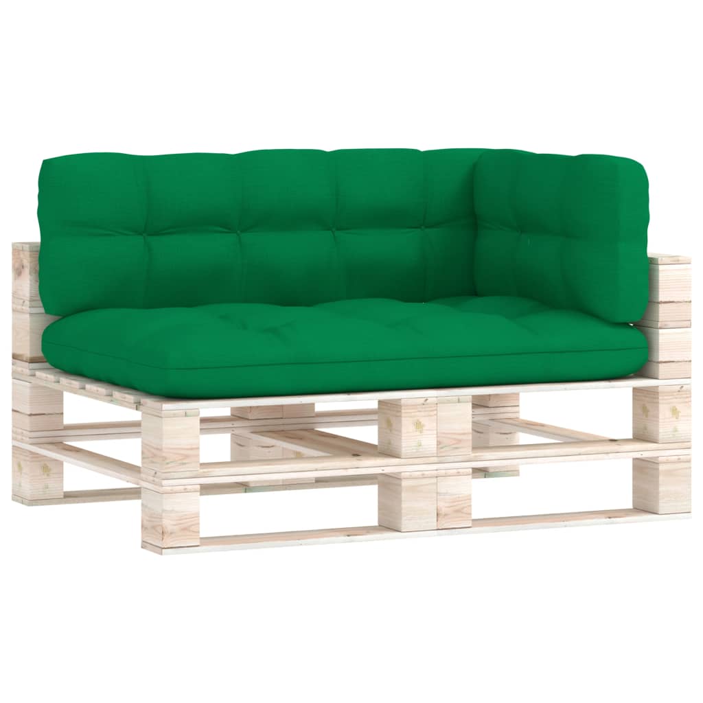 Palettensofa-Auflagen 3 Stk. Grün
