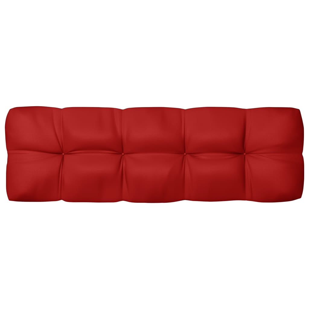 Palettensofa-Auflagen 3 Stk. Rot