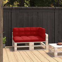 Thumbnail for Palettensofa-Auflagen 3 Stk. Rot