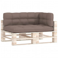 Thumbnail for Palettensofa-Auflagen 3 Stk. Taupe