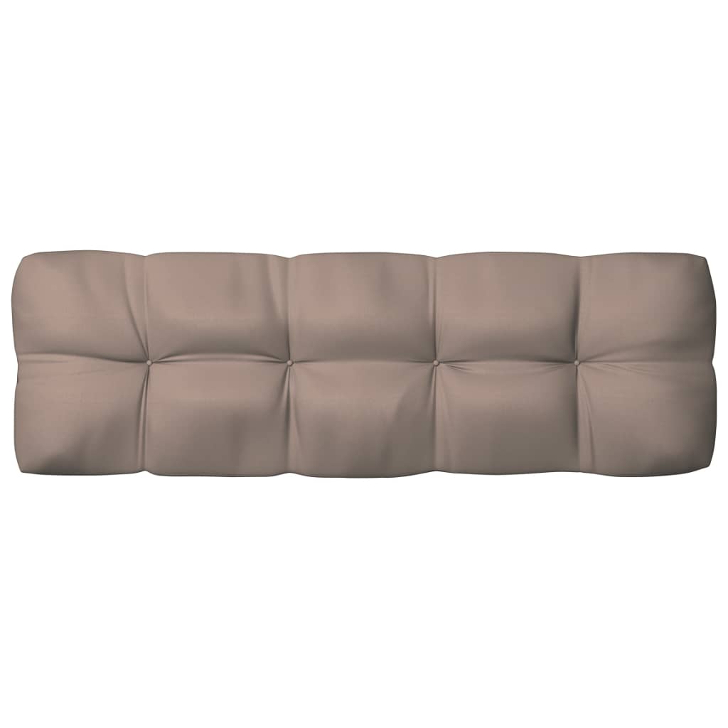 Palettensofa-Auflagen 3 Stk. Taupe
