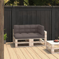 Thumbnail for Palettensofa-Auflagen 3 Stk. Taupe