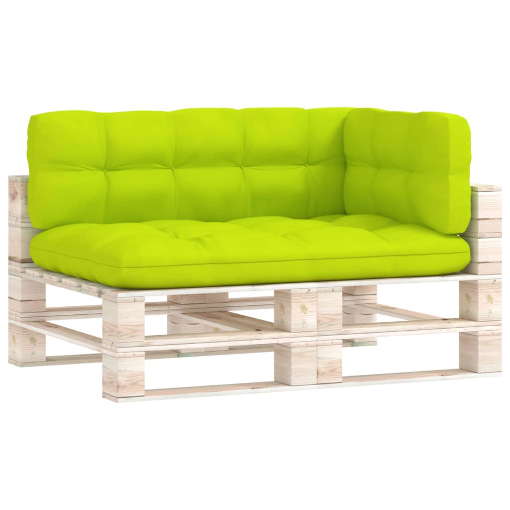 Palettensofa-Auflagen 3 Stk. Hellgrün