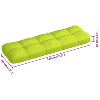 Thumbnail for Palettensofa-Auflagen 3 Stk. Hellgrün
