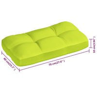 Thumbnail for Palettensofa-Auflagen 3 Stk. Hellgrün