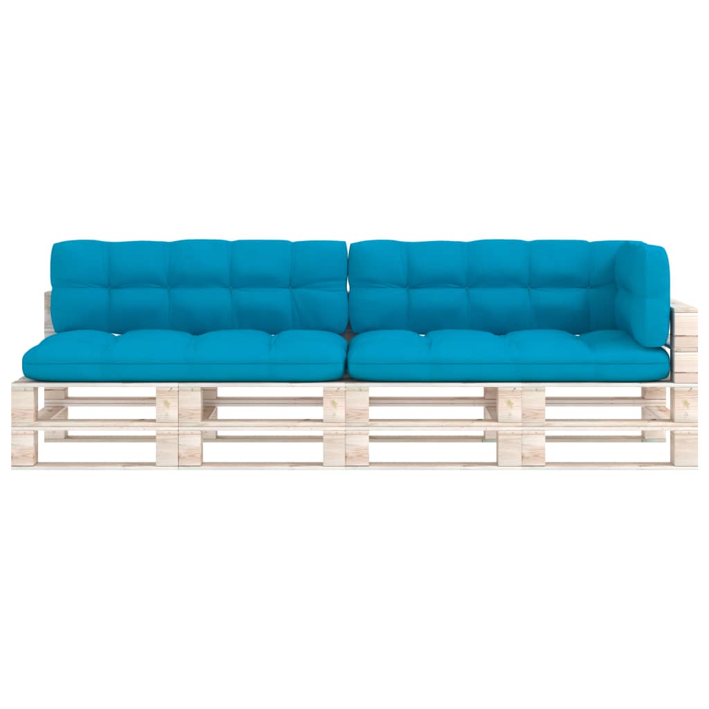 Palettensofa-Auflagen 5 Stk. Blau