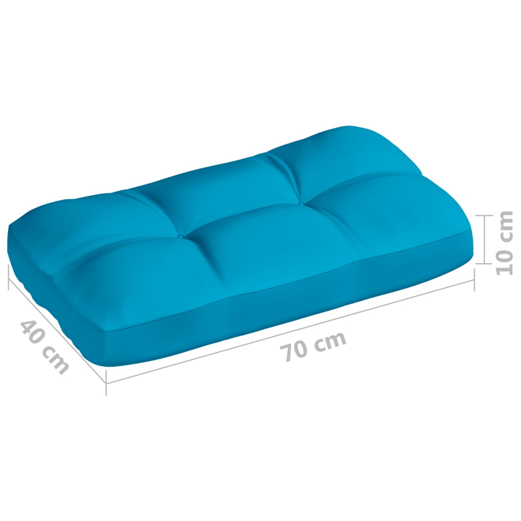 Palettensofa-Auflagen 5 Stk. Blau