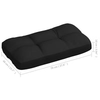 Thumbnail for Palettensofa-Auflagen 5 Stk. Schwarz
