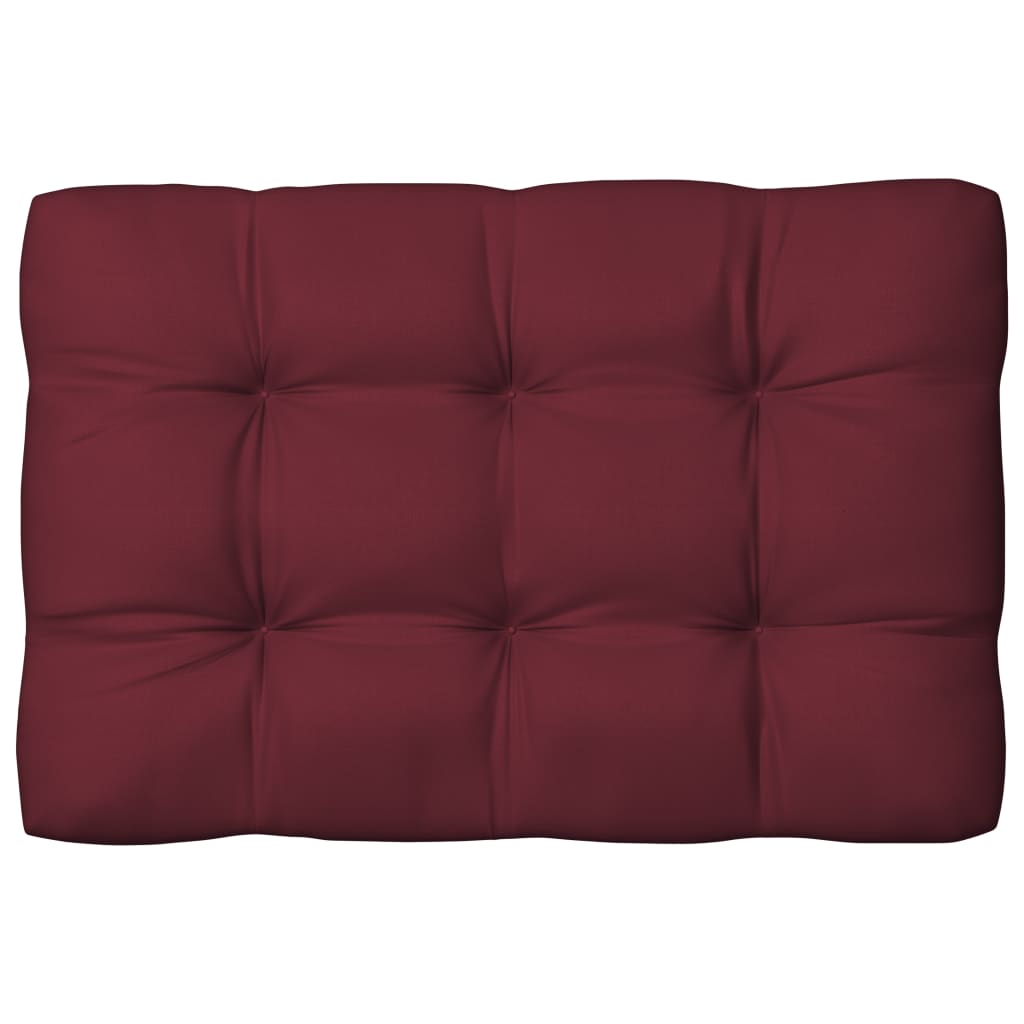 Palettensofa-Auflagen 5 Stk. Weinrot