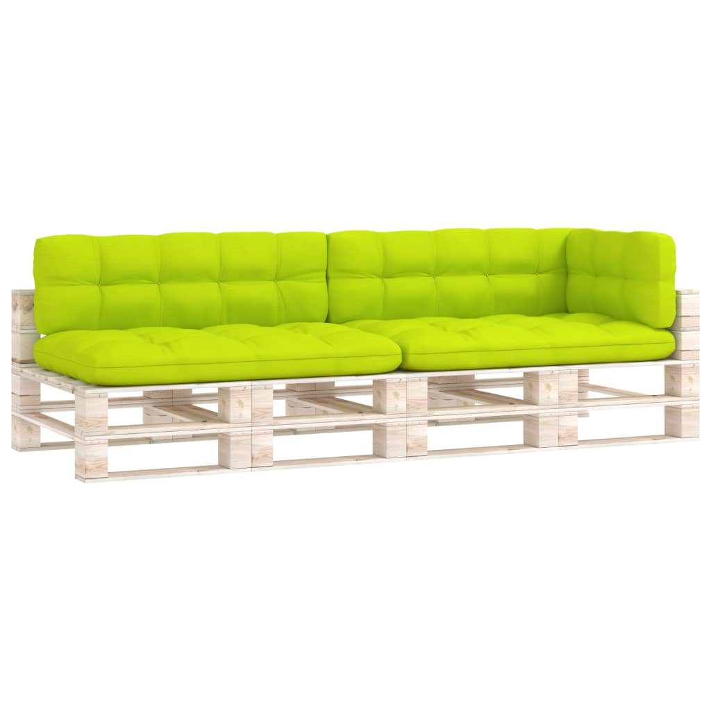 Palettensofa-Auflagen 5 Stk. Hellgrün