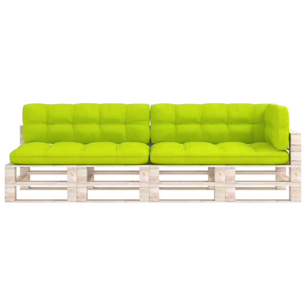 Palettensofa-Auflagen 5 Stk. Hellgrün