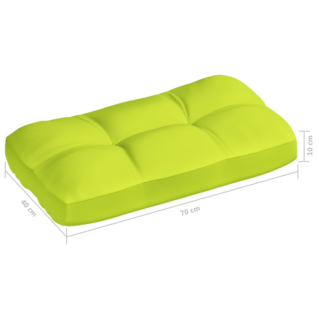 Palettensofa-Auflagen 5 Stk. Hellgrün