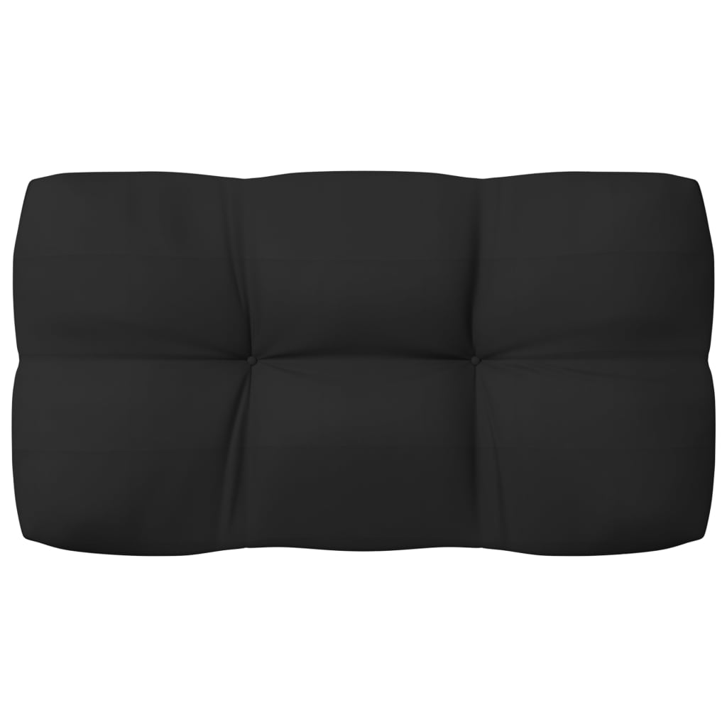 Palettensofa-Auflagen 7 Stk. Schwarz