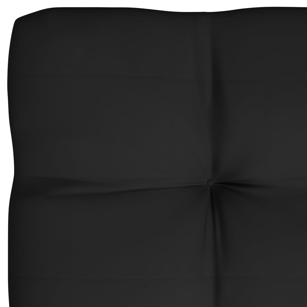 Palettensofa-Auflagen 7 Stk. Schwarz