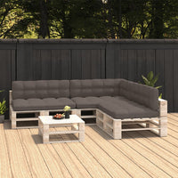 Thumbnail for Palettensofa-Auflagen 7 Stk. Taupe
