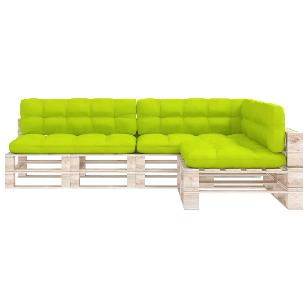 Palettensofa-Auflagen 7 Stk. Hellgrün