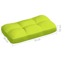 Thumbnail for Palettensofa-Auflagen 7 Stk. Hellgrün