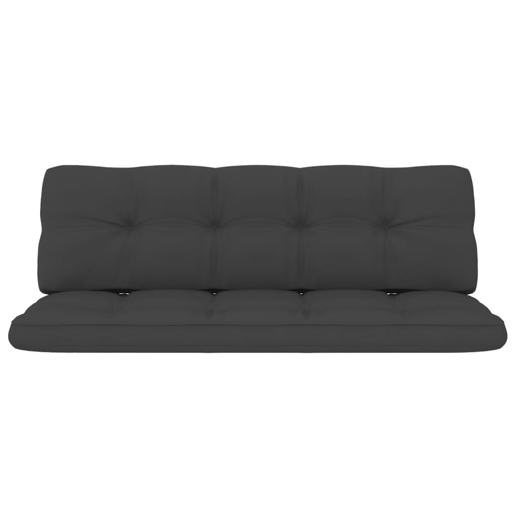 Palettensofa-Kissen 2 Stk. Anthrazit