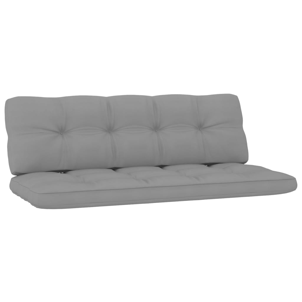 Palettensofa-Kissen 2 Stk. Grau
