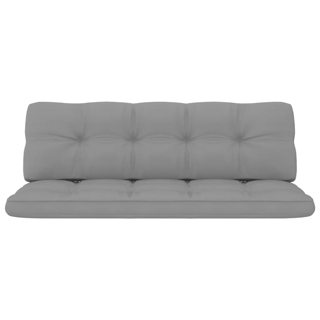Palettensofa-Kissen 2 Stk. Grau