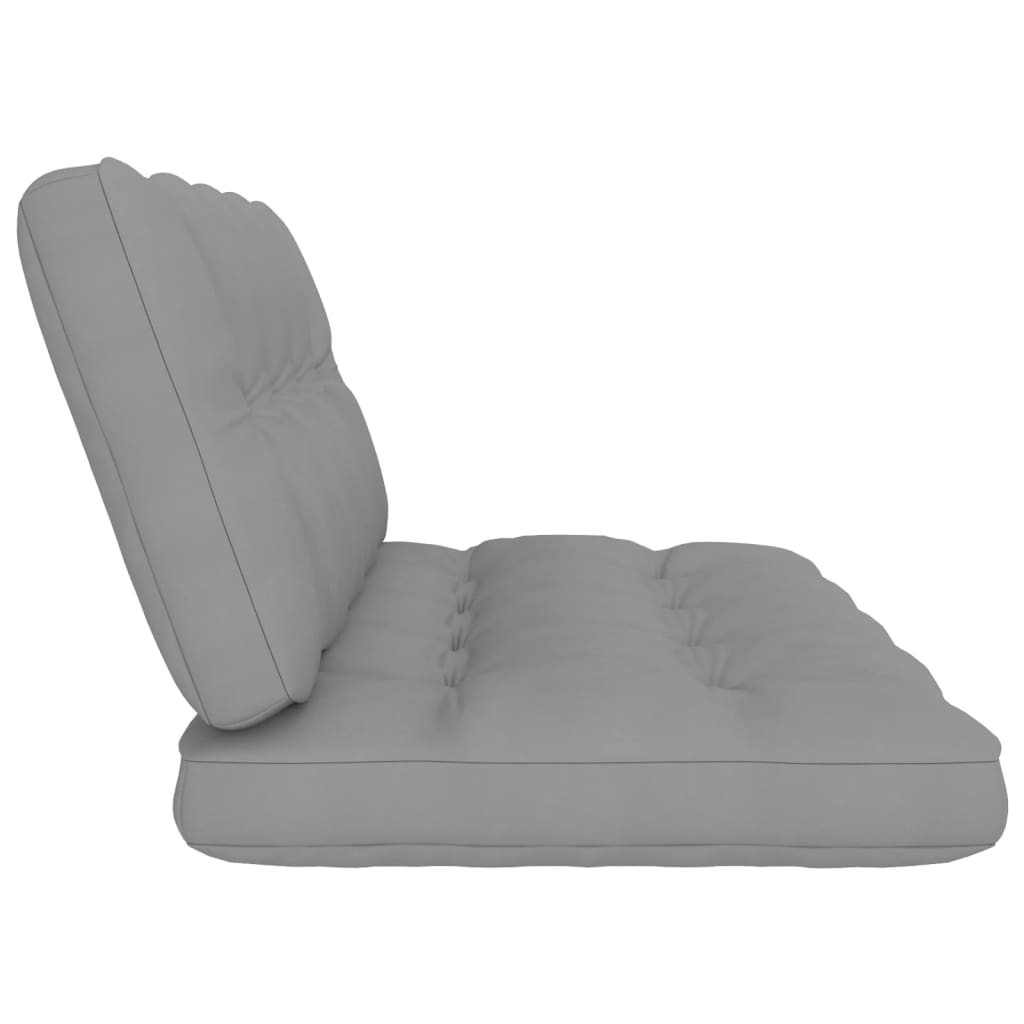 Palettensofa-Kissen 2 Stk. Grau